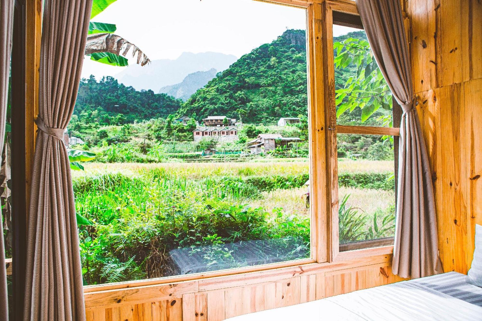 Chien'S Lodge Du Gia Làng Cac Kültér fotó