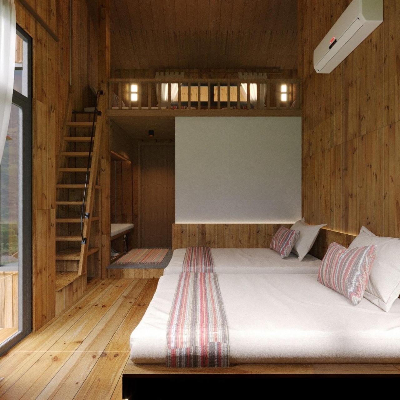 Chien'S Lodge Du Gia Làng Cac Kültér fotó