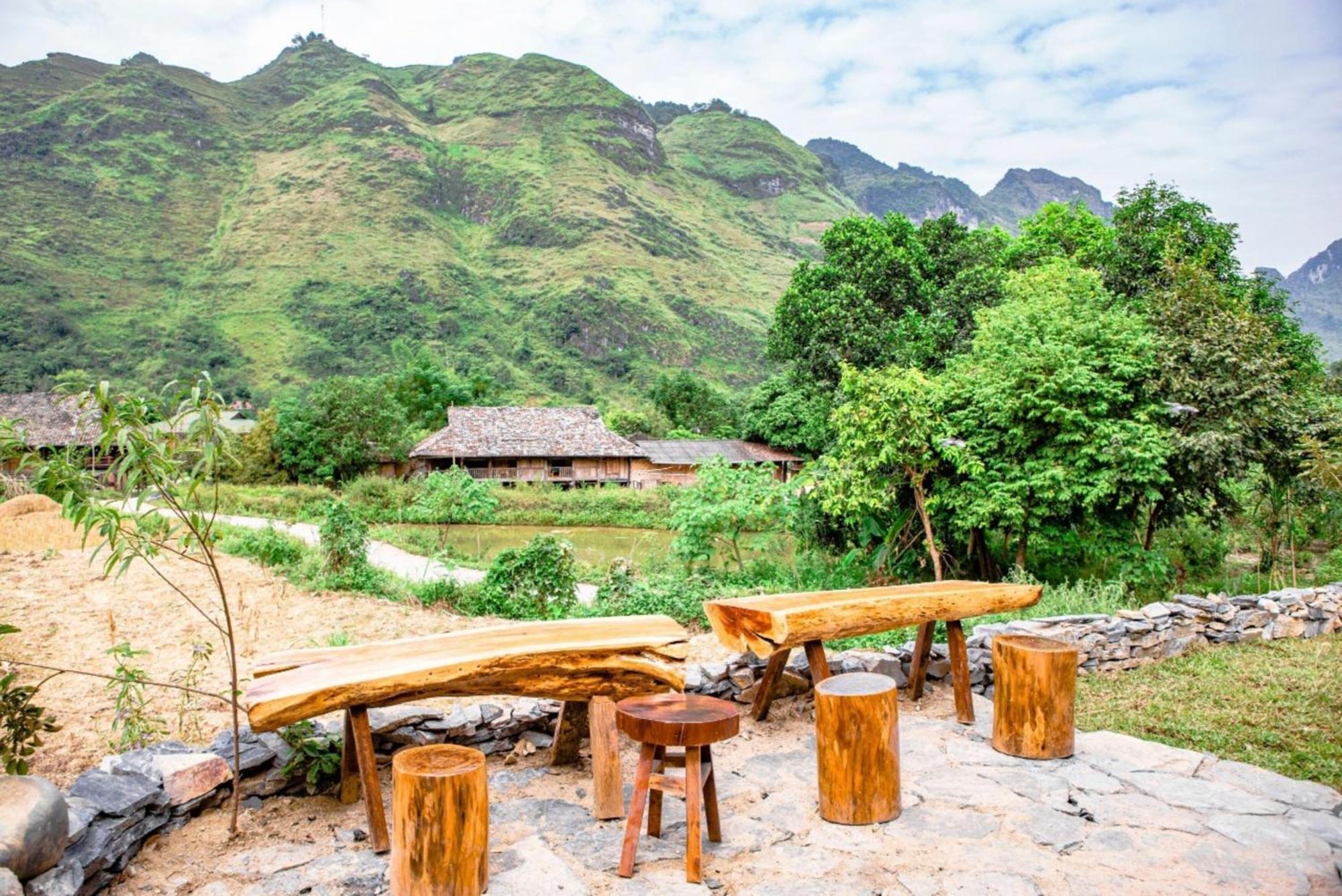 Chien'S Lodge Du Gia Làng Cac Kültér fotó