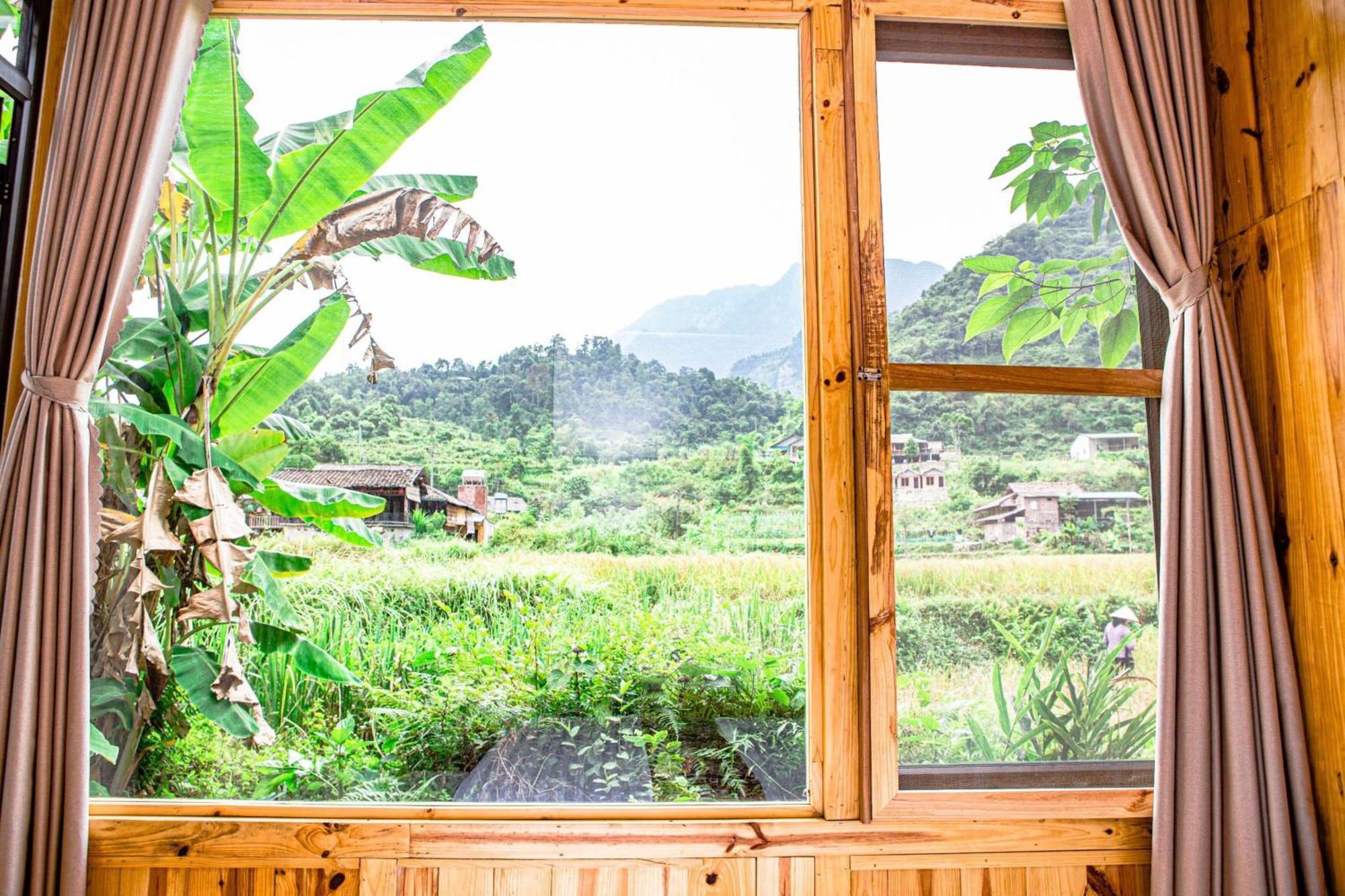 Chien'S Lodge Du Gia Làng Cac Kültér fotó