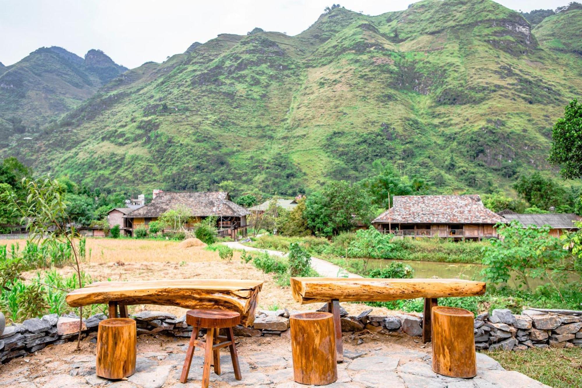 Chien'S Lodge Du Gia Làng Cac Kültér fotó