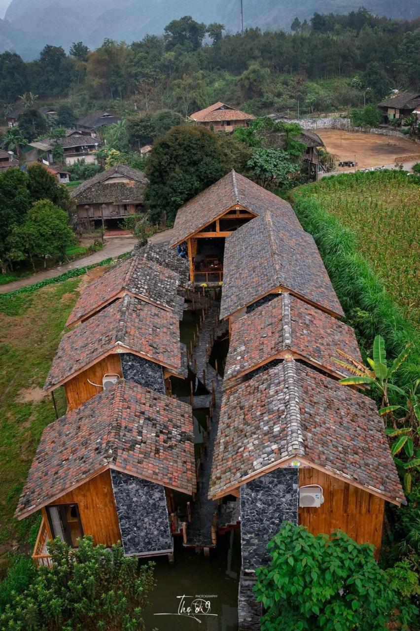 Chien'S Lodge Du Gia Làng Cac Kültér fotó