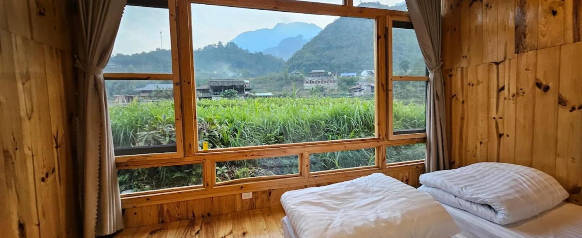 Chien'S Lodge Du Gia Làng Cac Kültér fotó