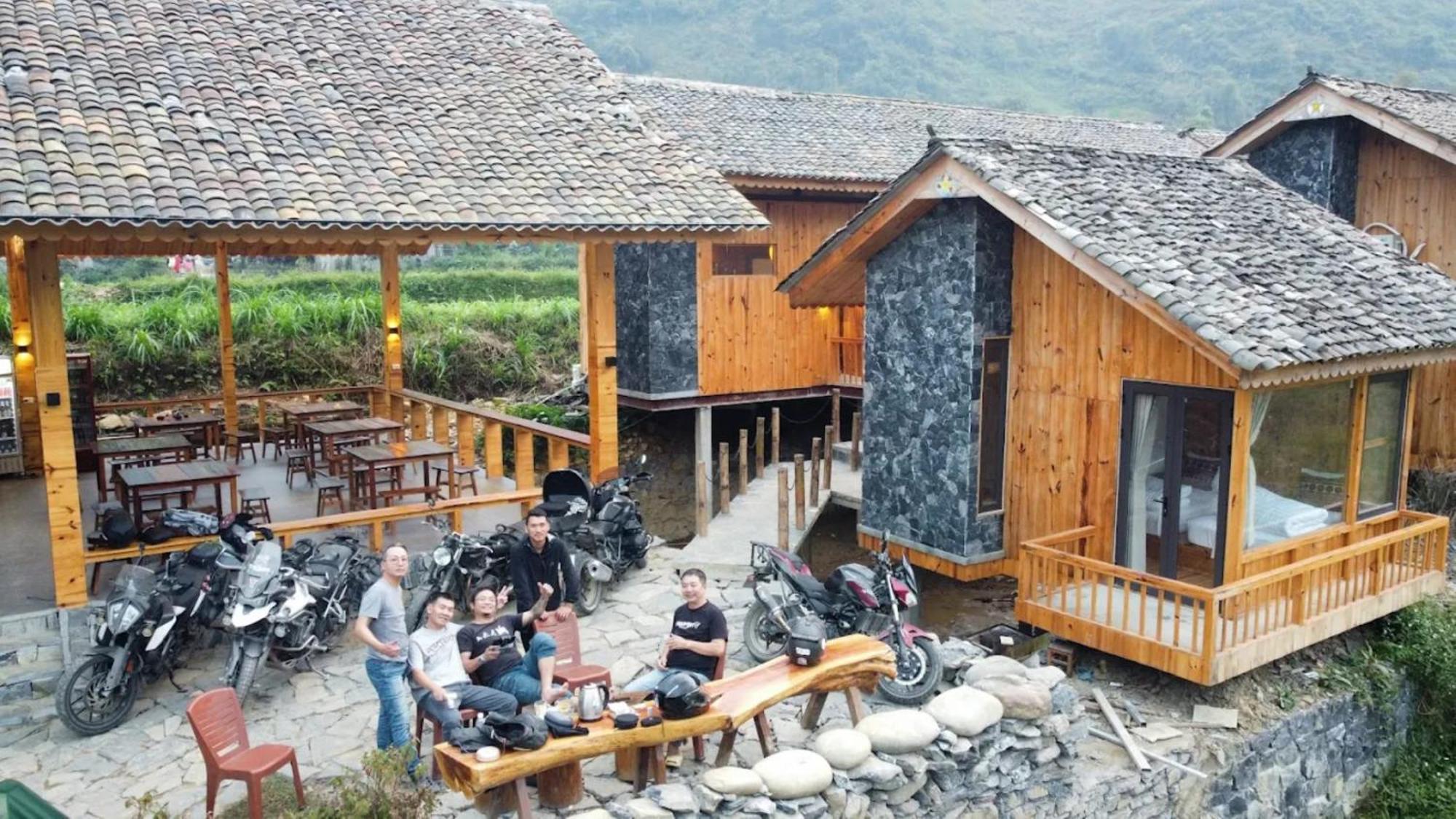 Chien'S Lodge Du Gia Làng Cac Kültér fotó
