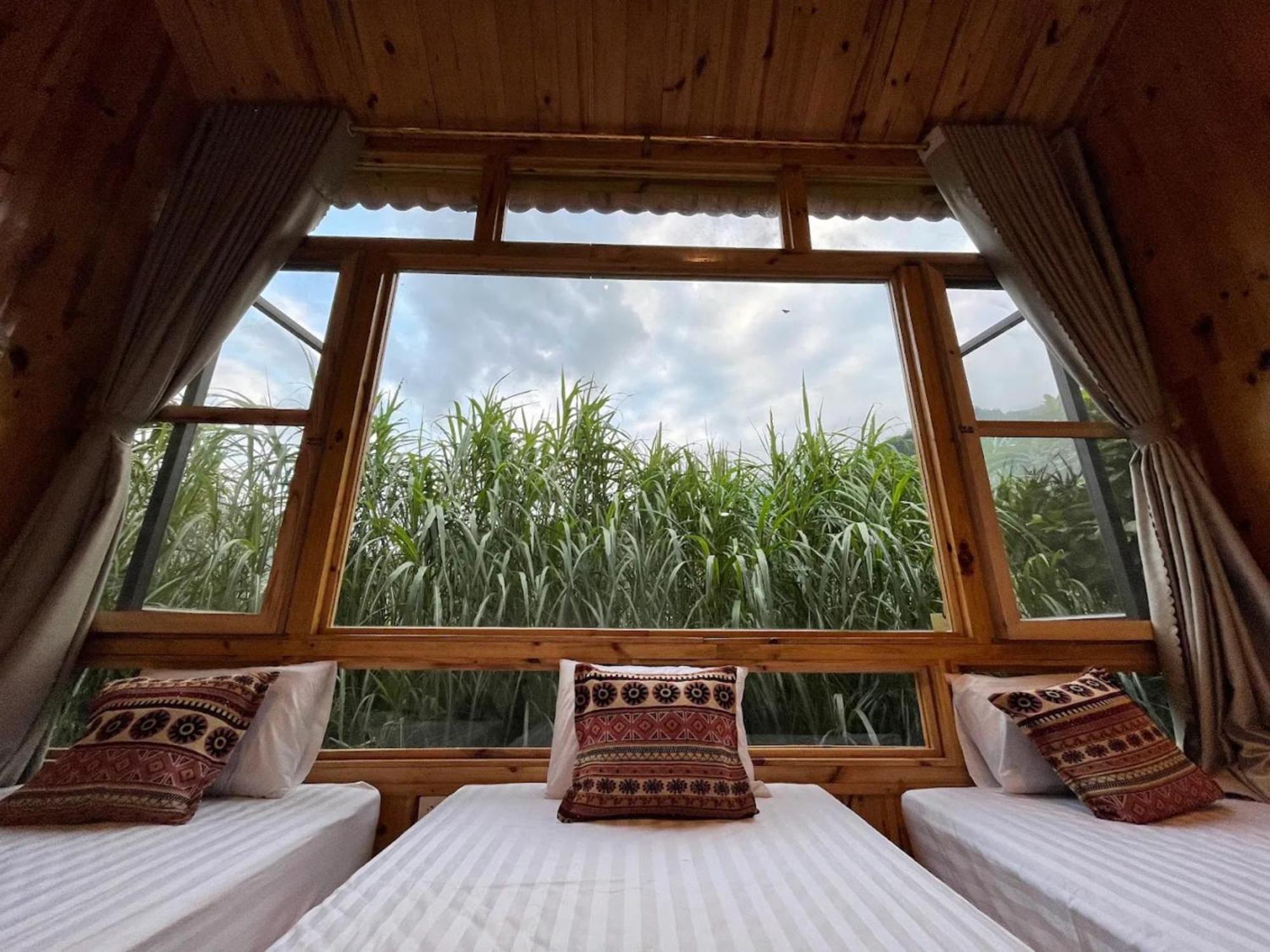 Chien'S Lodge Du Gia Làng Cac Kültér fotó